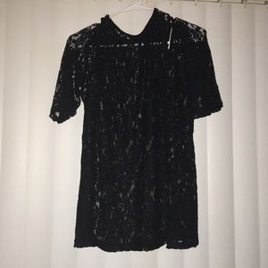 Black see through blouse, never wore before